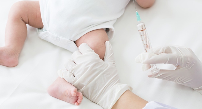การฉีดวัคซีนในเด็ก